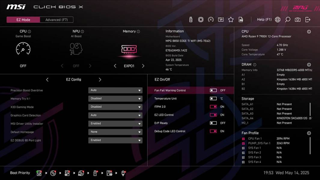 MSI MPG B850 EDGE TI WIFI-4
